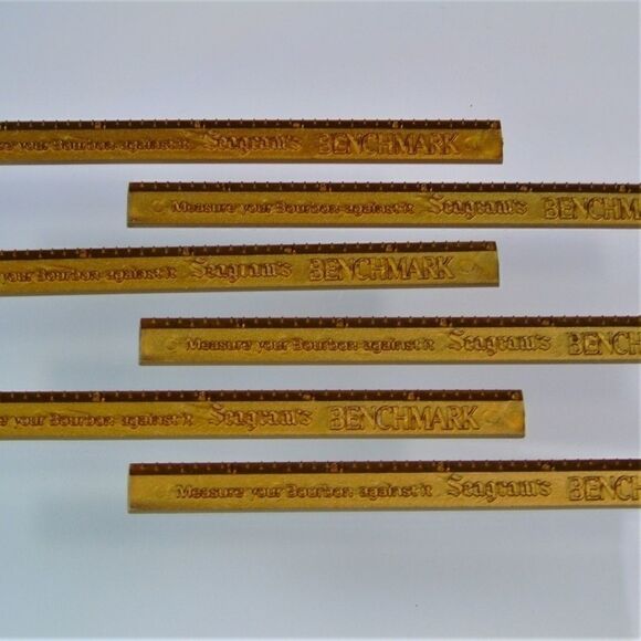 Seagrams Bourbon Benchmark Swizzle Stick Ruler - Picture 2 of 3